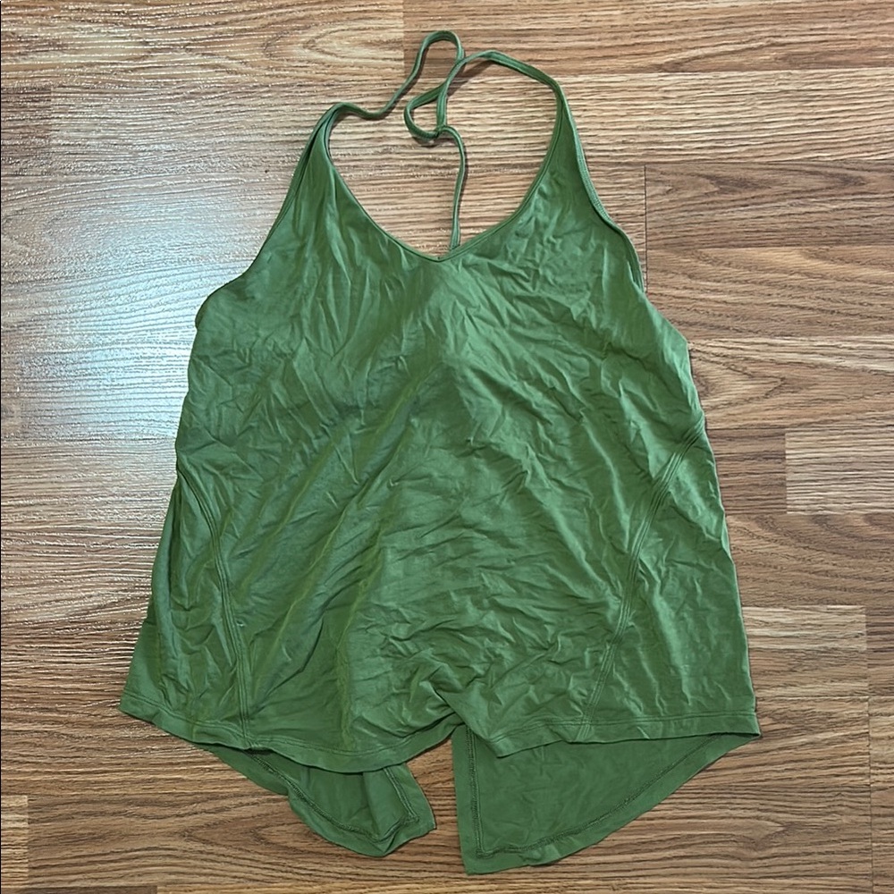 Lululemon tie back yoga top